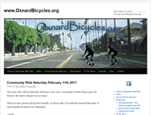 Tablet Screenshot of oxnardbicycles.org